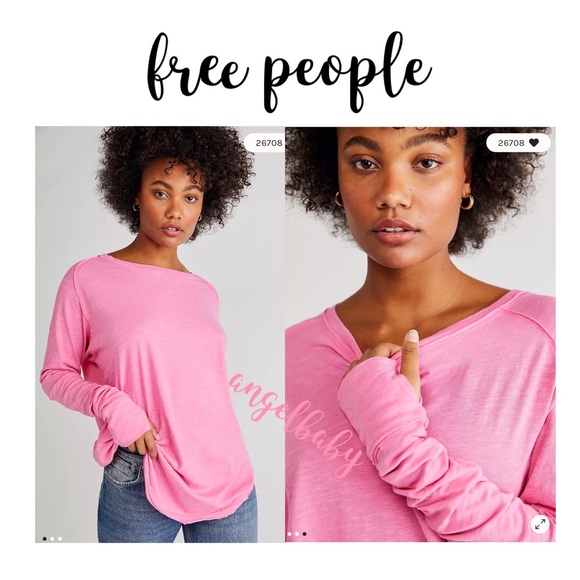 Free people Arden tee in Aurora! - Picture 4 of 13